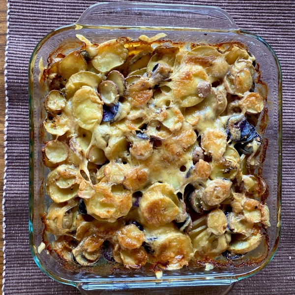 Garlic Potatoes Gratin
