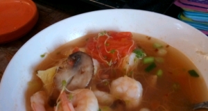 Hot and Sour Shrimp Soup