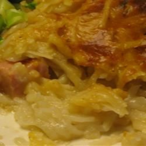 Ham and Cheesy Potatoes