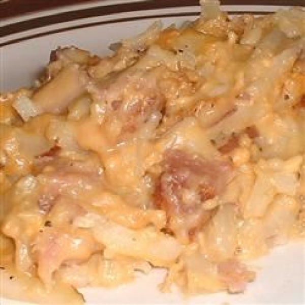 Ham and Cheesy Potatoes