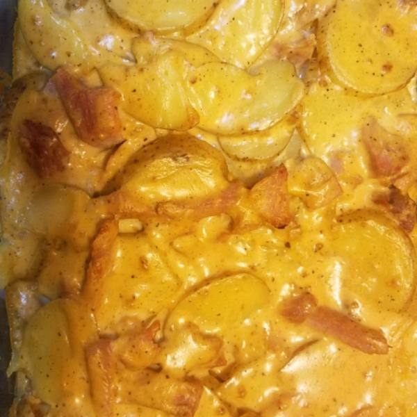 Ham and Cheesy Potatoes