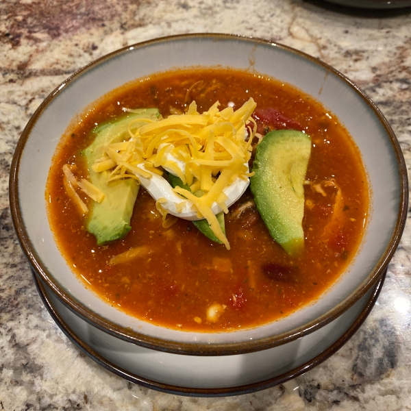 Catherine's Spicy Chicken Soup