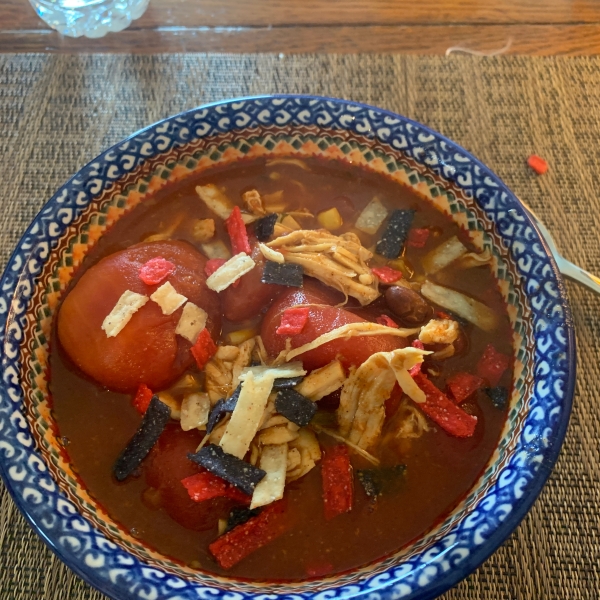 Catherine's Spicy Chicken Soup
