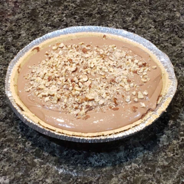 Easy No-Bake Nutella Pie