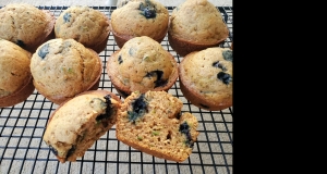 Blueberry Zucchini Muffins