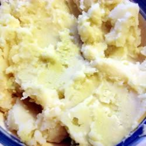 Wasabi Mashed Potatoes