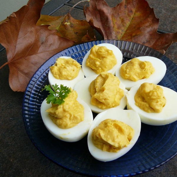 Zippy Deviled Eggs