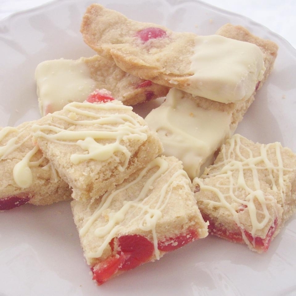 Cherry-Almond Icebox Cookies