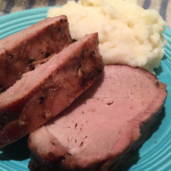 Maple-Mustard Marinated Pork Loin