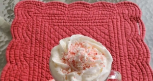 Peppermint White Hot Chocolate