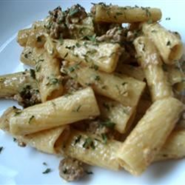 Beefy Cheesy Pasta