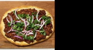 Spiced Lamb Pizza