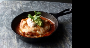 Easy Red Chicken Enchiladas