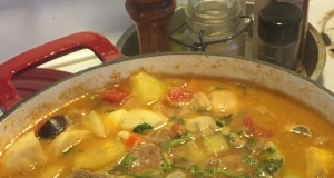 True Dominican Sancocho (Meat and Vegetable Stew)