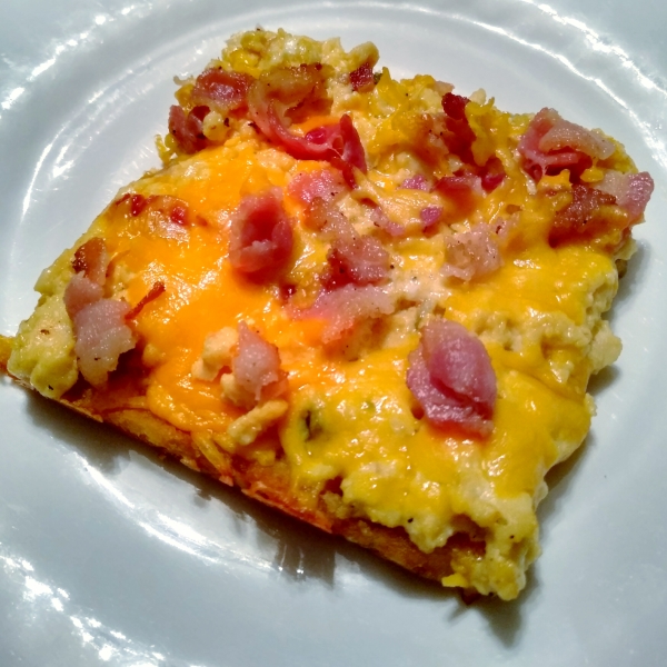 Hash Brown Breakfast Pizza
