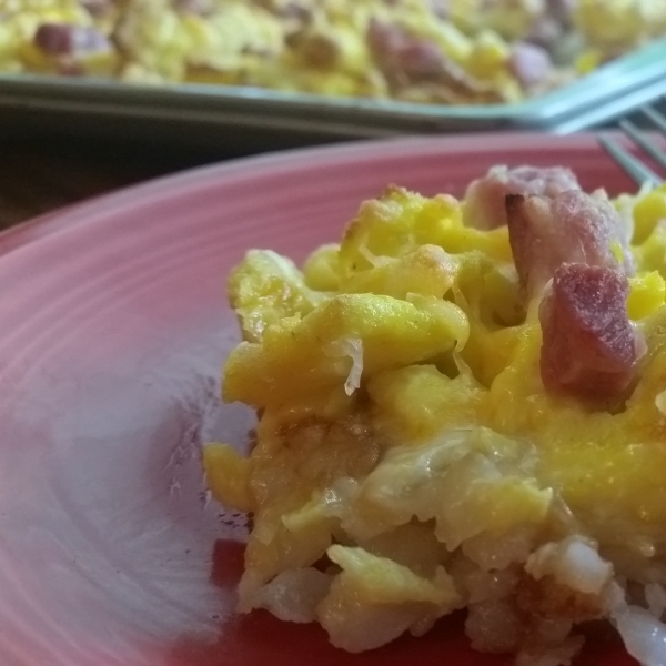 Hash Brown Breakfast Pizza