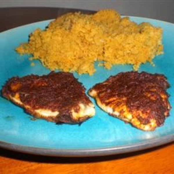 Roasted Curried Chicken with Couscous