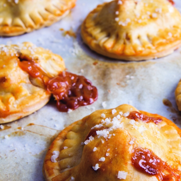 Salted Caramel Apple Hand Pies
