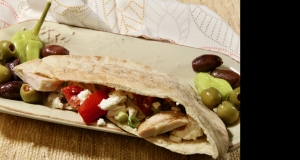 Mediterranean Chicken Pitas