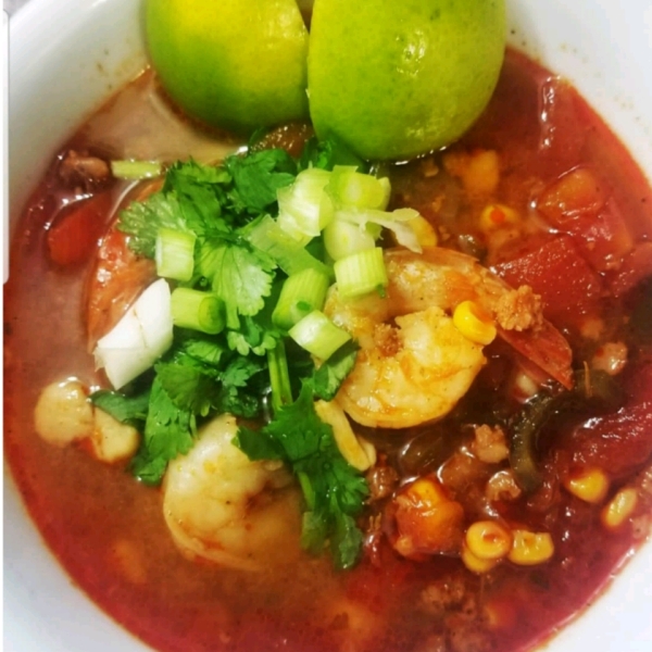Spicy Tomato, Seafood, and Chorizo Stew