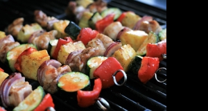 Spicy Honey-Lime Chicken Thigh Kebabs