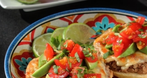 Molletes with Deconstructed Guacamole