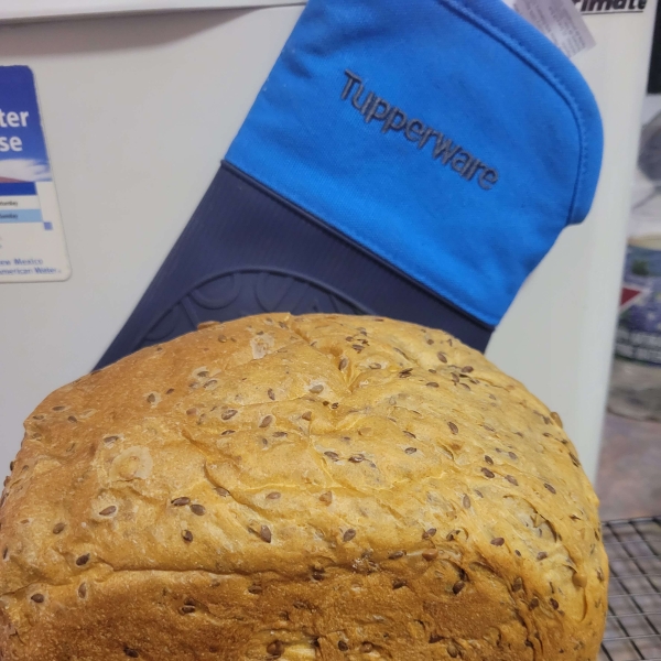 Flax and Sunflower Seed Bread