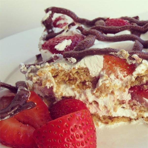 Strawberry Icebox Cake