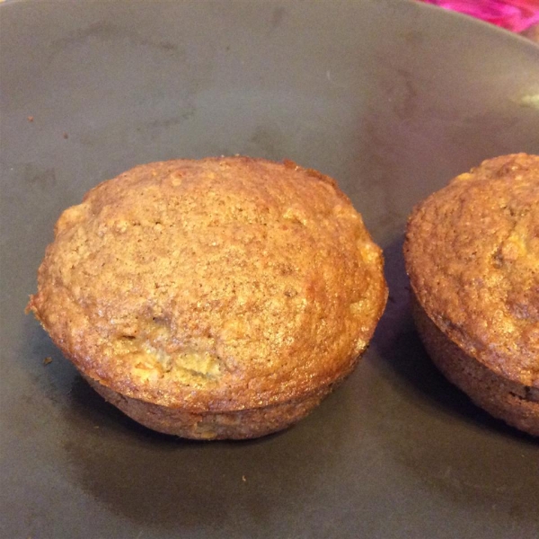 Vegan Apple Carrot Muffins