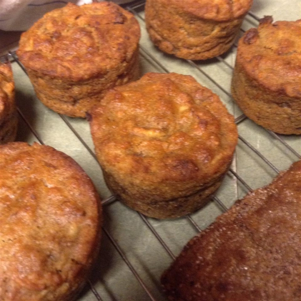 Vegan Apple Carrot Muffins