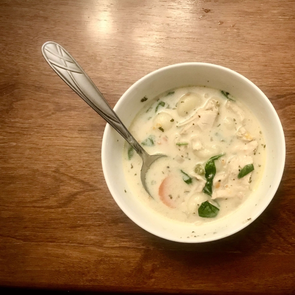 Instant Pot Chicken and Gnocchi Soup
