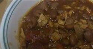 Chili-Flavored Turkey Stew With Hominy and Tomatoes