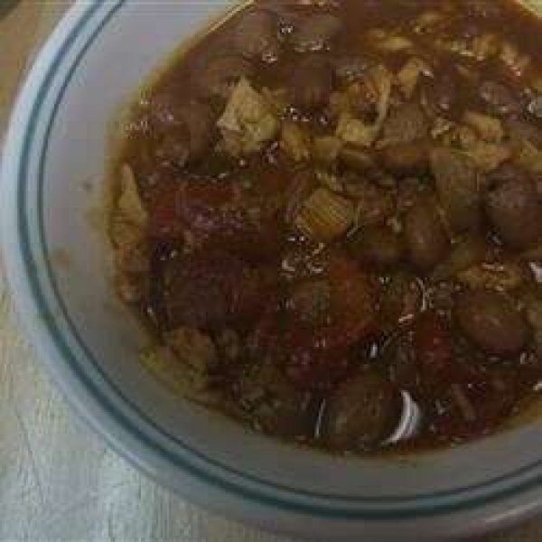 Chili-Flavored Turkey Stew With Hominy and Tomatoes