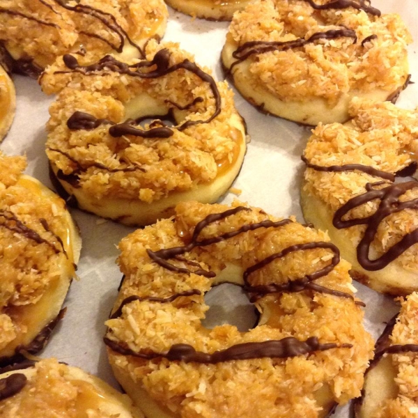 Homemade Samoa Cookies