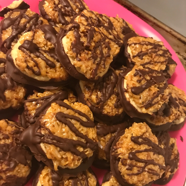 Homemade Samoa Cookies