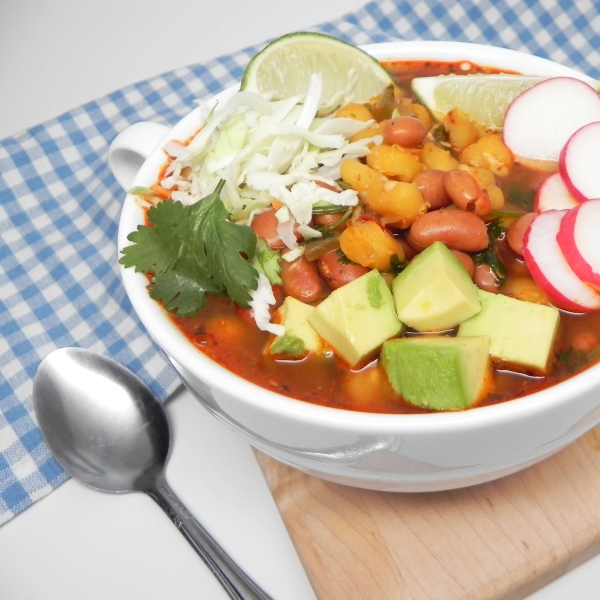 Instant Pot Vegetarian Pozole