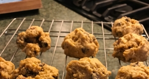 Chickpea Flour Chocolate Chunk Cookies (With Peanut Butter and Oats)