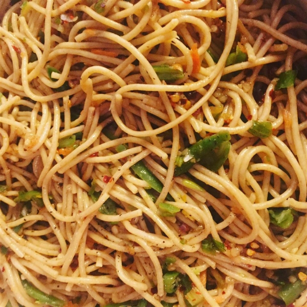 Spicy Sesame Noodle Salad