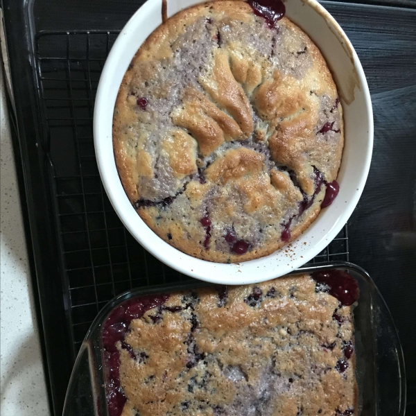Baking Mix Blackberry Cobbler