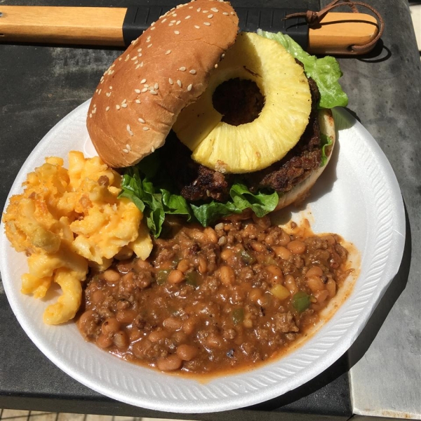 Pineapple Teriyaki Burgers