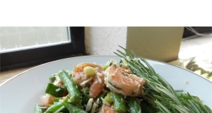 Garlic Lover's Shrimp and Green Bean Salad