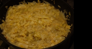 Sauteed Napa Cabbage
