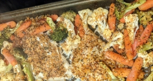 Baked Chicken Breasts and Vegetables