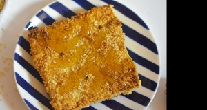 Fried Feta with Sesame Seeds
