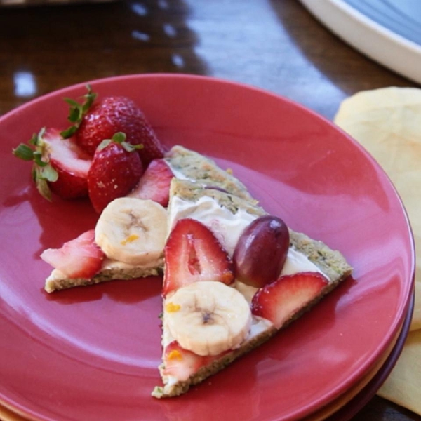 Zucchini Bread Breakfast Pizza