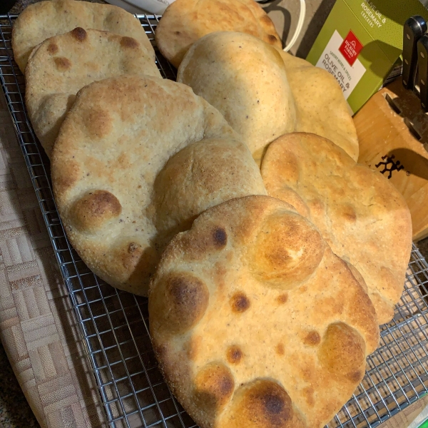 Whole Wheat Molasses Flat Bread