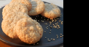 Sesame-Almond Macaroons