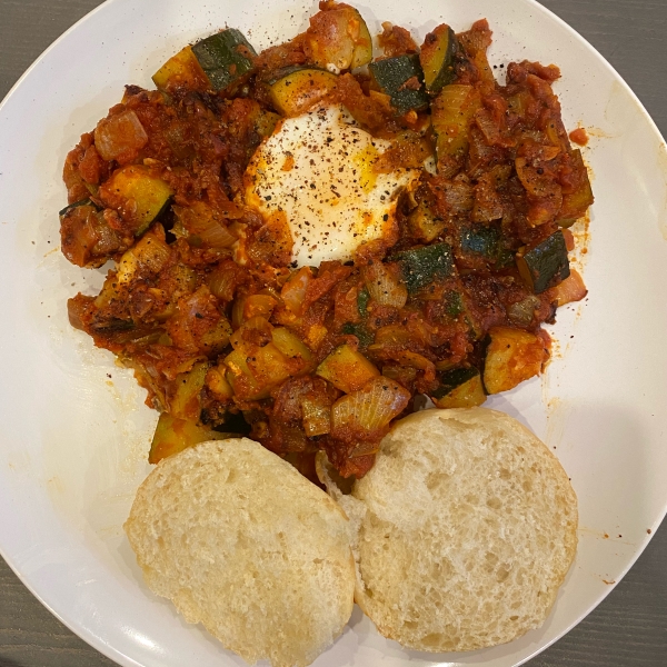Shakshuka (Middle Eastern Breakfast Dish)