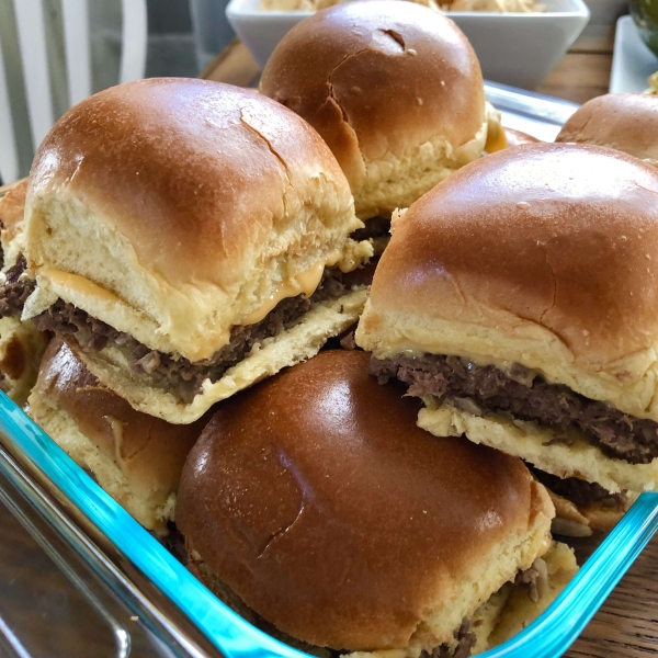 Almost White Castle Hamburgers