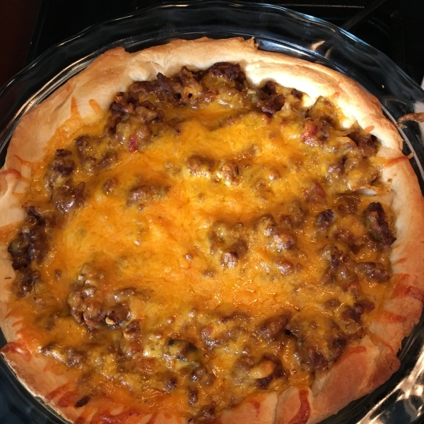Easy Crescent Taco Bake